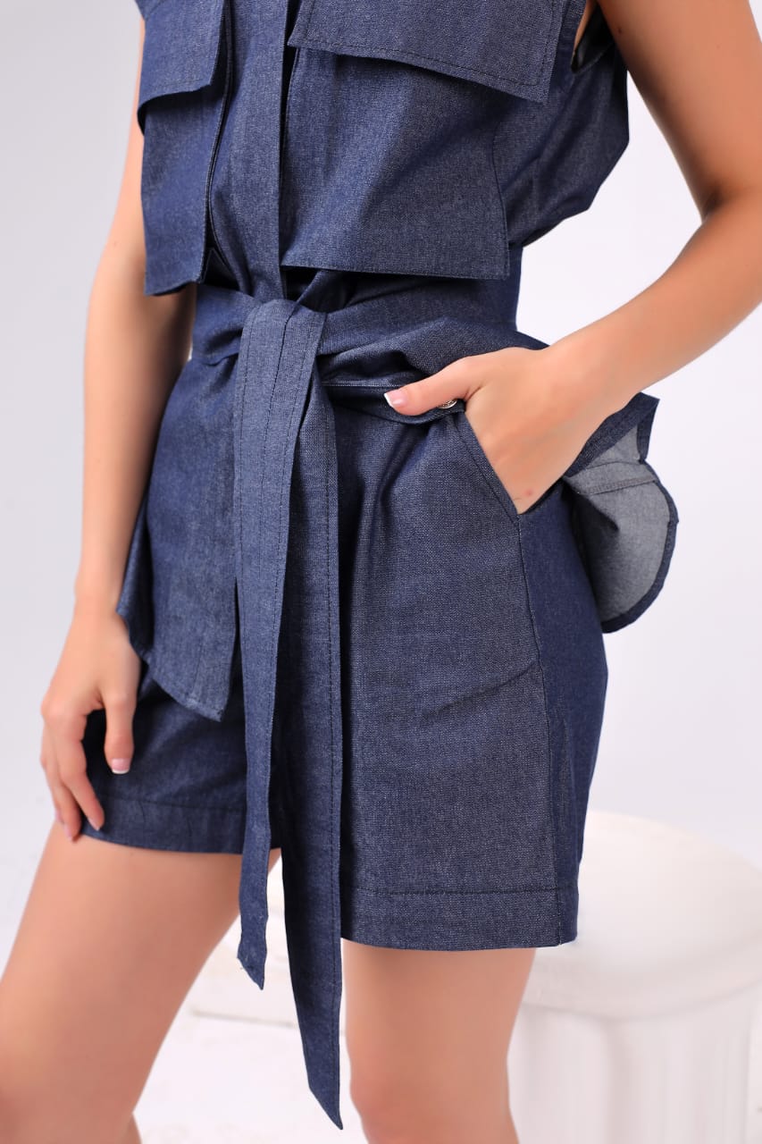 Denim theory in shorts