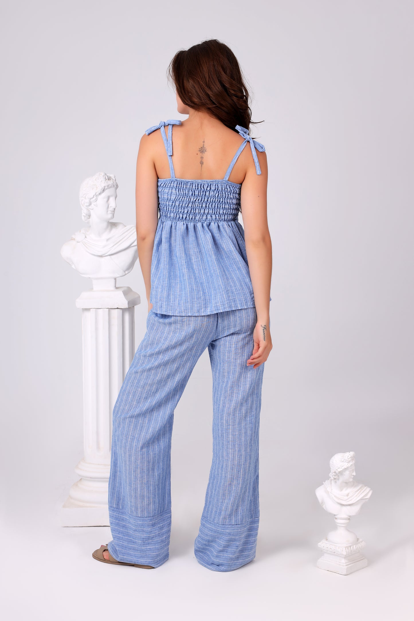 Sky breeze linen set