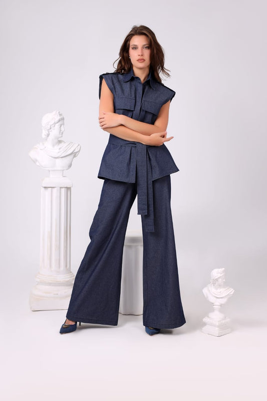 Denim theory in pants
